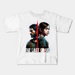 the last of us tv series " TLOU " tshirt sticker etc. design by ironpalette Kids T-Shirt